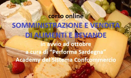 Corso online per somministrazione e vendita